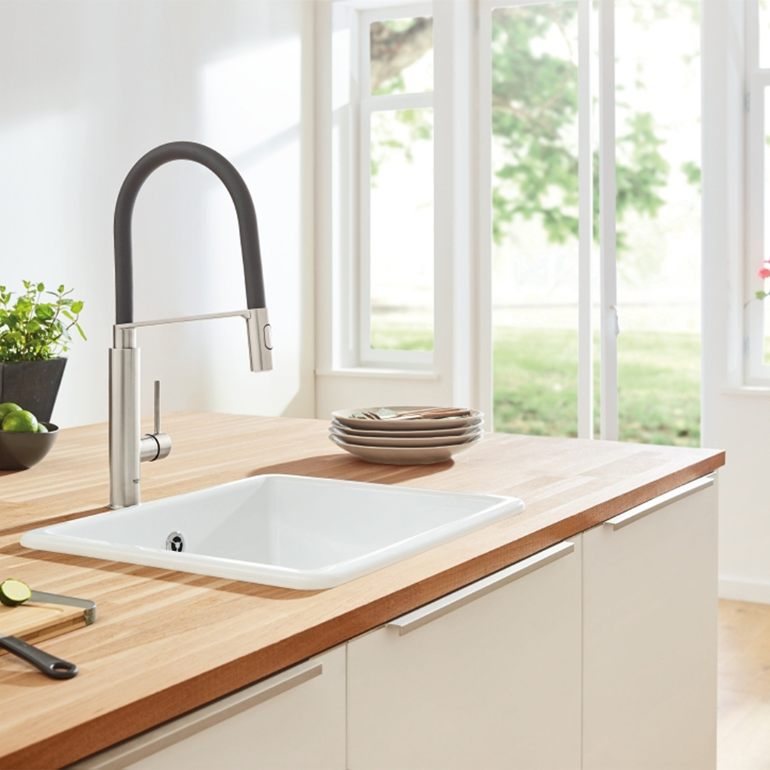 Кухненски смесител Concetto с висок чучур 31483002 – Grohe 11.23.70.0077 – снимка 1